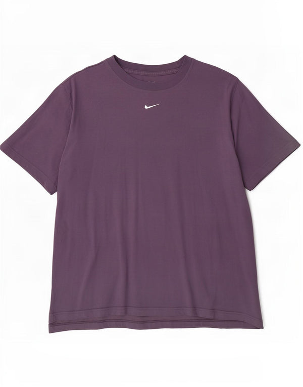 Nike T-shirt coupe ample en coton violet moyen pour homme