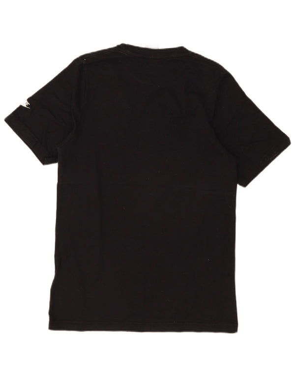 Nike T-shirt graphique pour homme en coton noir Taille S