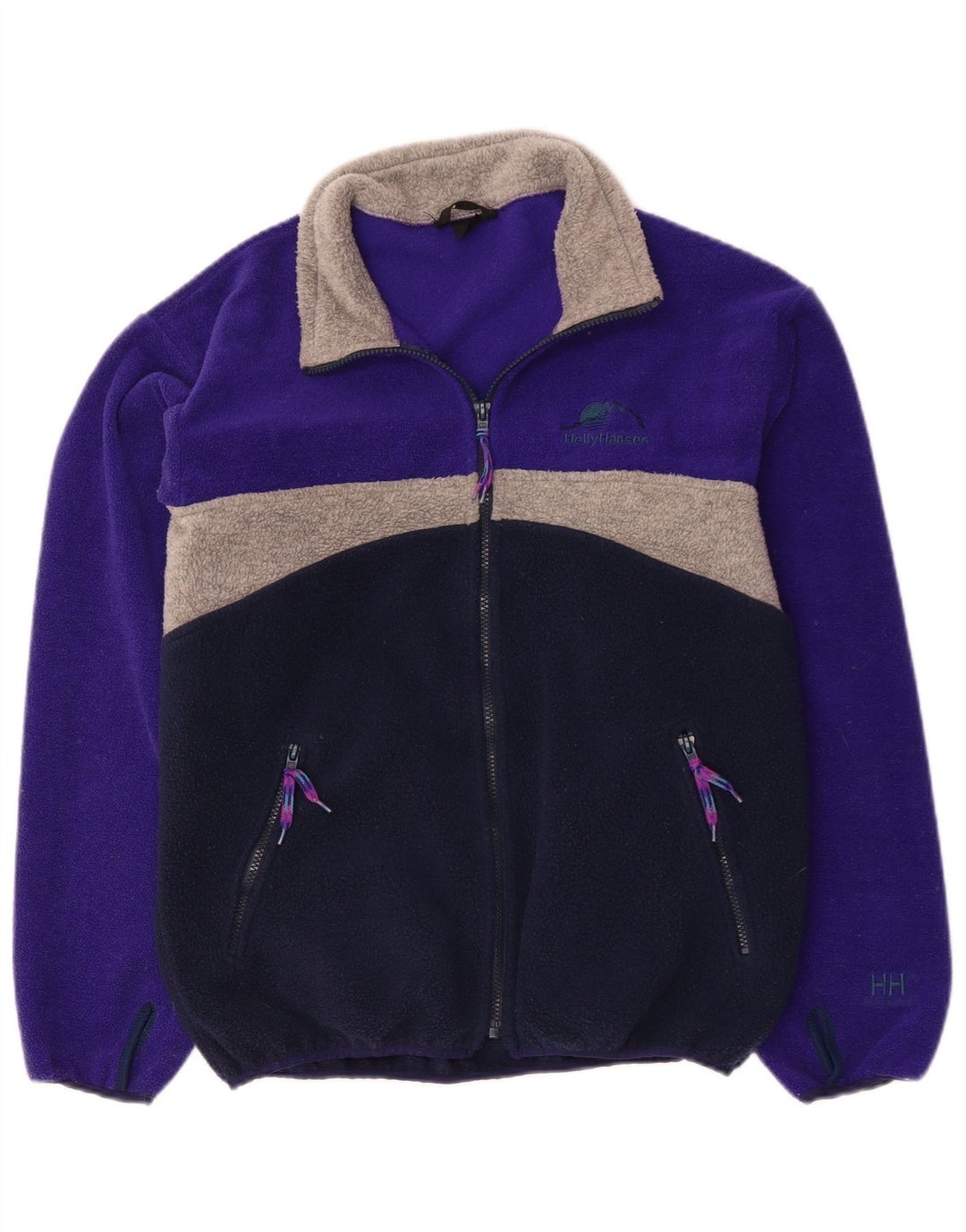 HELLY HANSEN Veste polaire pour homme UK 38 Bleu marine moyen Colourblock