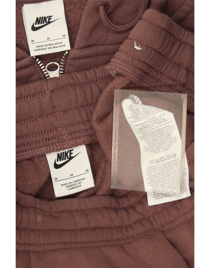 Nike Survêtement complet à capuche pour femme UK 14 en coton marron moyen