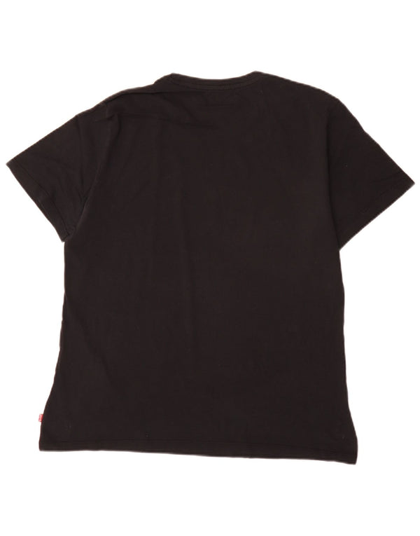 Levi's Tee-Shirt Graphic Homme Noir Moyen Coton