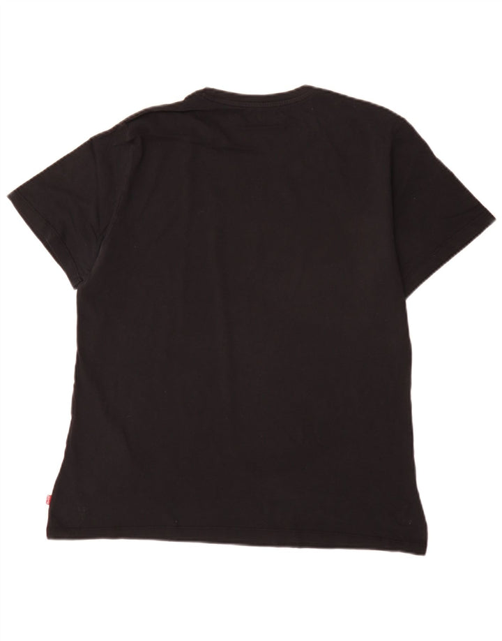 Levi's Tee-Shirt Graphic Homme Noir Moyen Coton