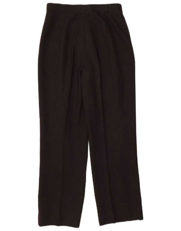 St. Bernard Pantalon décontracté taille haute pour femme UK 10 Small W26 L26 Noir