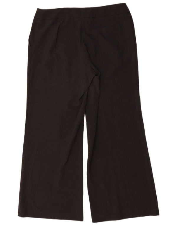 Marks & Spencer Pantalon chino large pour femme UK 16 Large W36 L32 Gris