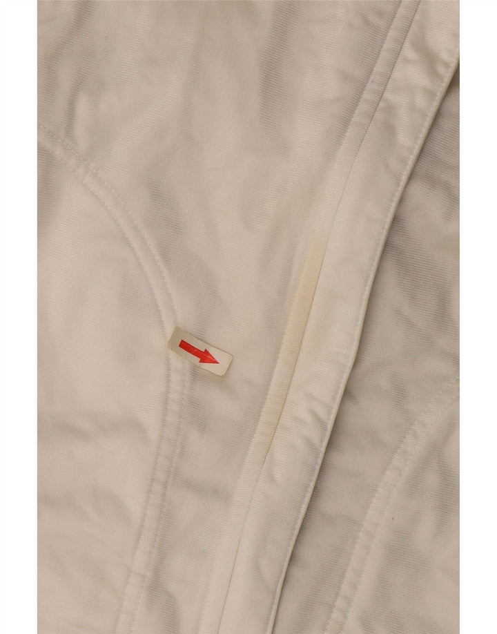 Diadora Veste de survêtement pour homme UK 34 Small Blanc Colorblock Polyester