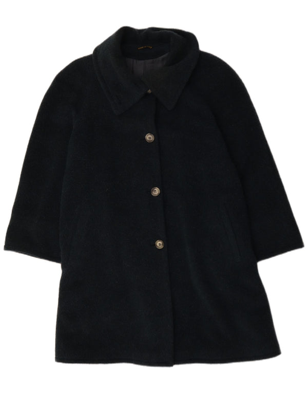 VINTAGE Manteau surdimensionné pour femmes UK 14 Grand Vert