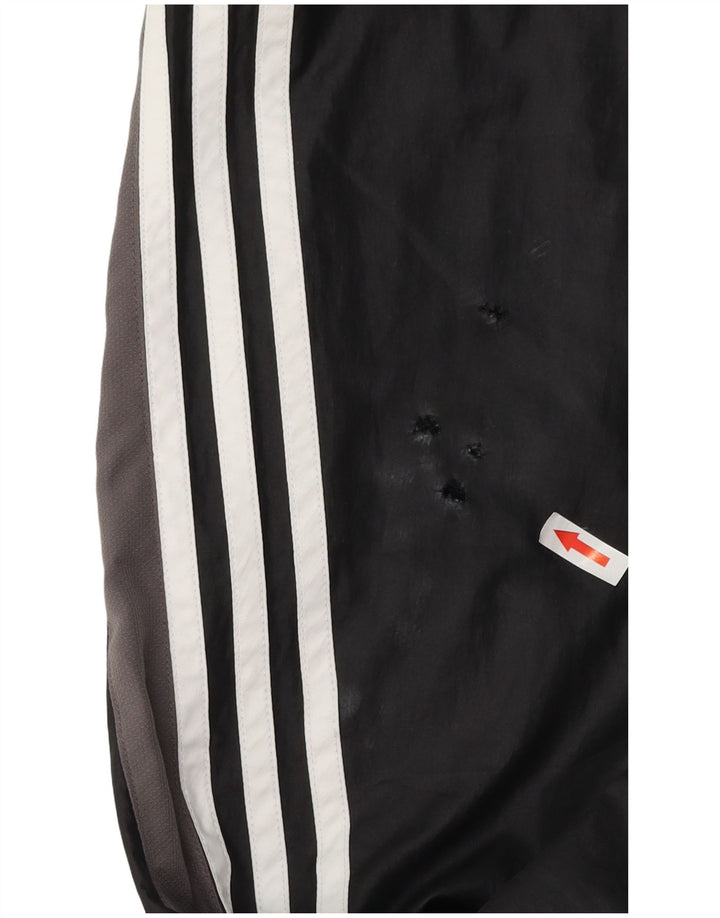 Adidas Pantalon de survêtement pour homme Noir moyen Polyester colour block