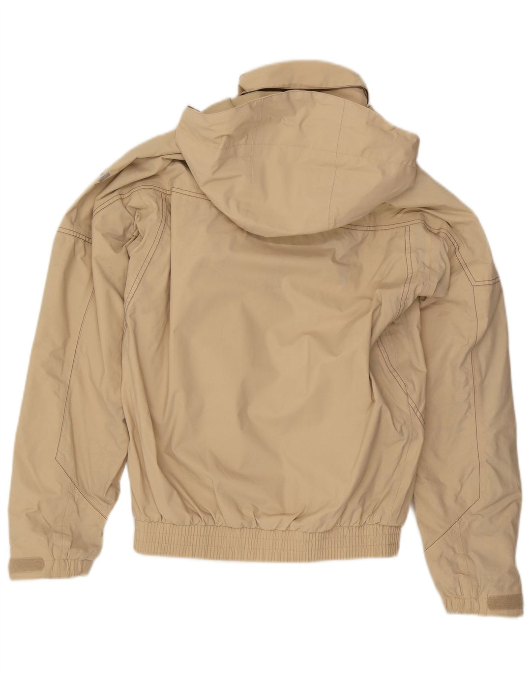 Helly Hansen Veste bomber à capuche graphique pour homme UK 36 Petit nylon beige