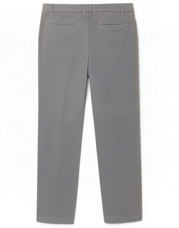 Fat Face Pantalon Chino Slim Femme UK 14 Large W36 L29 Bleu Coton