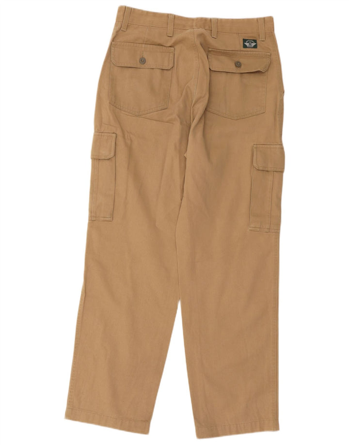 Dockers Pantalon Cargo Droit Homme W31 L30 Marron Coton