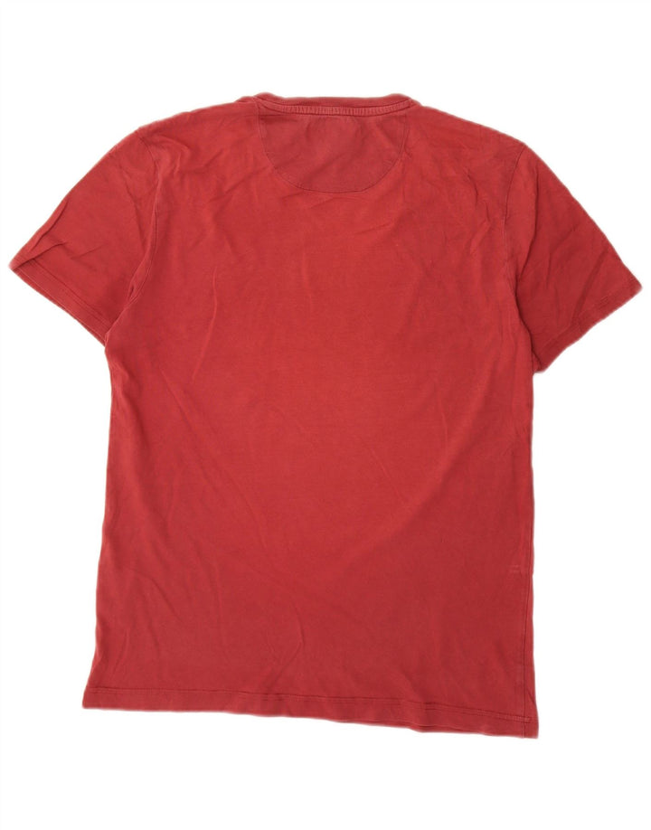 Lyle & Scott T-Shirt Homme Rouge Moyen Coton