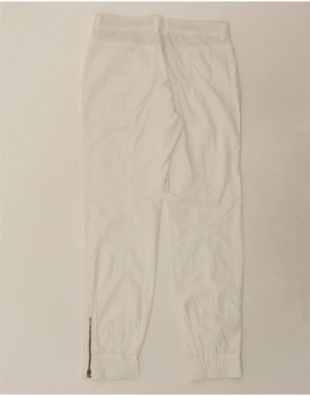NORTH SAILS Womens Joggers Casual Trousers IT 44 Medium W34 L32 White Vintage North Sails and Second-Hand North Sails from Messina Hembry 