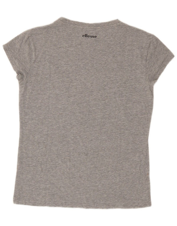 Ellesse T-shirt graphique pour femme UK 18 XL Gris