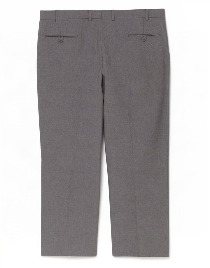 Marks & Spencer Pantalon Chino Droit Homme W44 L29 Gris Polyester