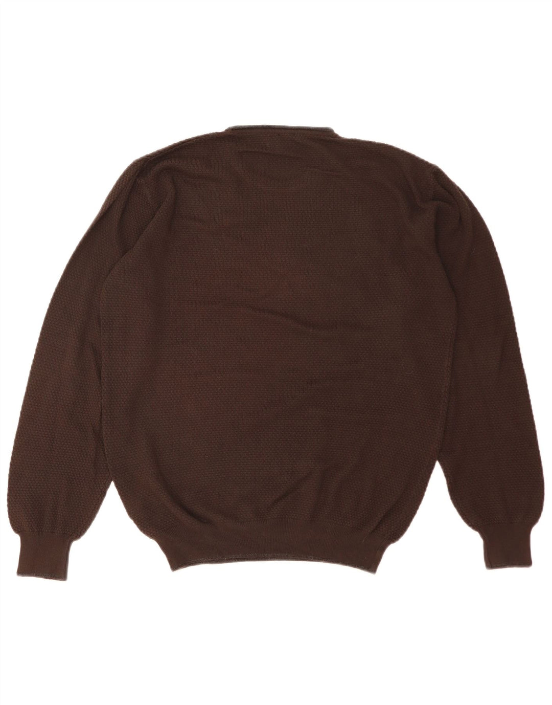North Sails Pull à col rond pour homme en coton marron Taille L