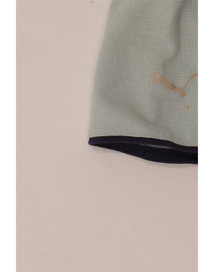 Puma Polo Italia Graphic Homme Bleu Moyen Coton