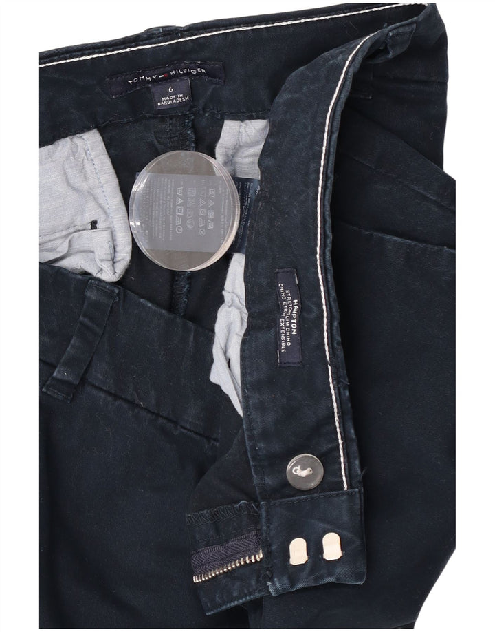 Tommy Hilfiger Pantalon Chino Femme US 6 Medium W30 L30 Bleu Marine