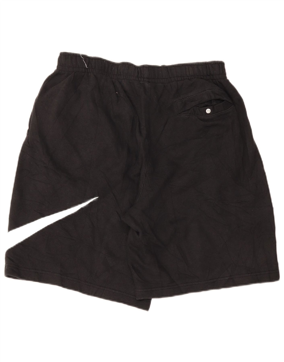 Nike Short de sport graphique pour homme en coton noir Taille L