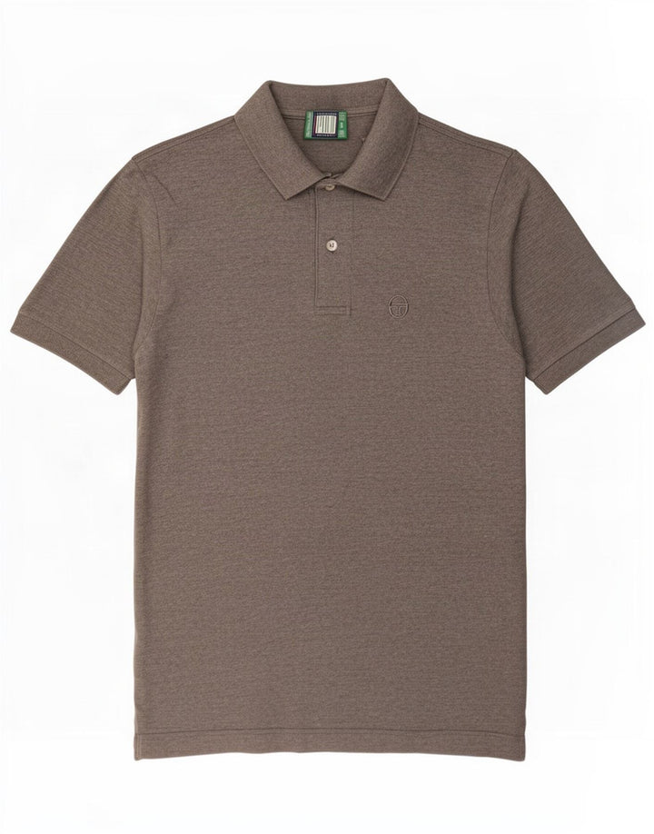 Sergio Tacchini Polo Homme IT 50 Gris Moyen Coton