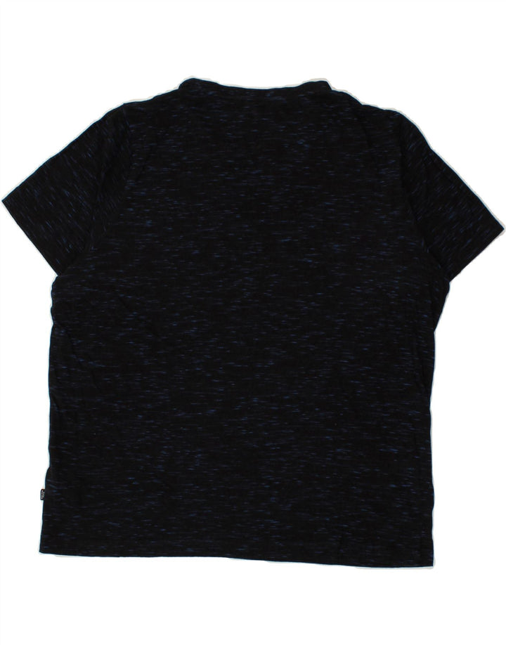 PUMA Mens T-Shirt Top XL Black Flecked Cotton Vintage Puma and Second-Hand Puma from Messina Hembry 