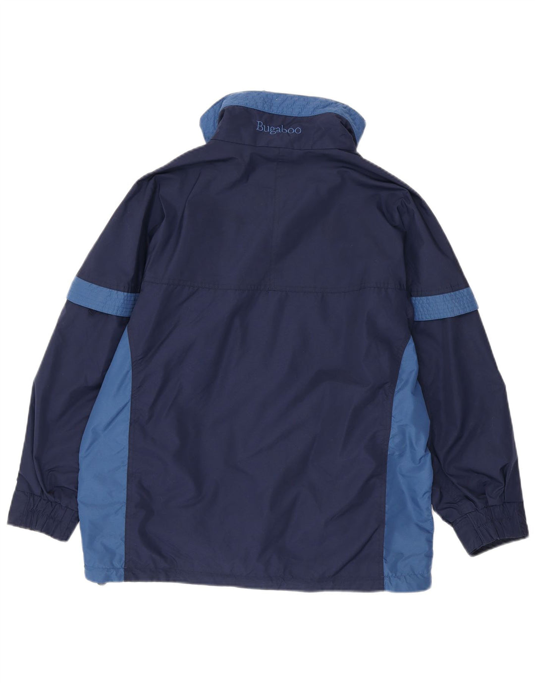 Columbia Veste de ski surdimensionnée pour femme UK 10 Small Bleu marine Colourblock