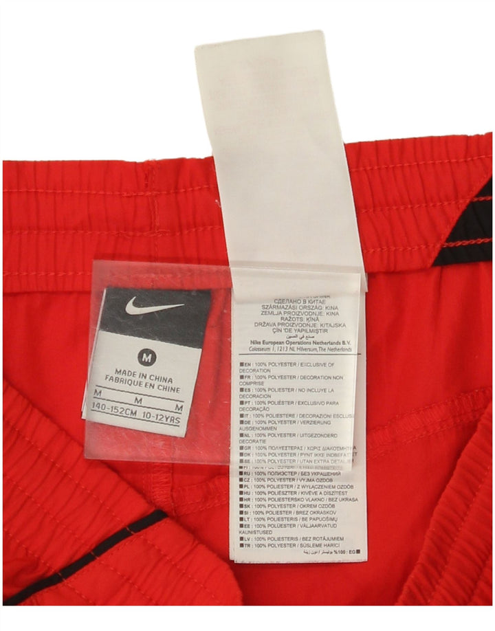 NIKE Short de sport garçon 10-11 ans rouge moyen polyester