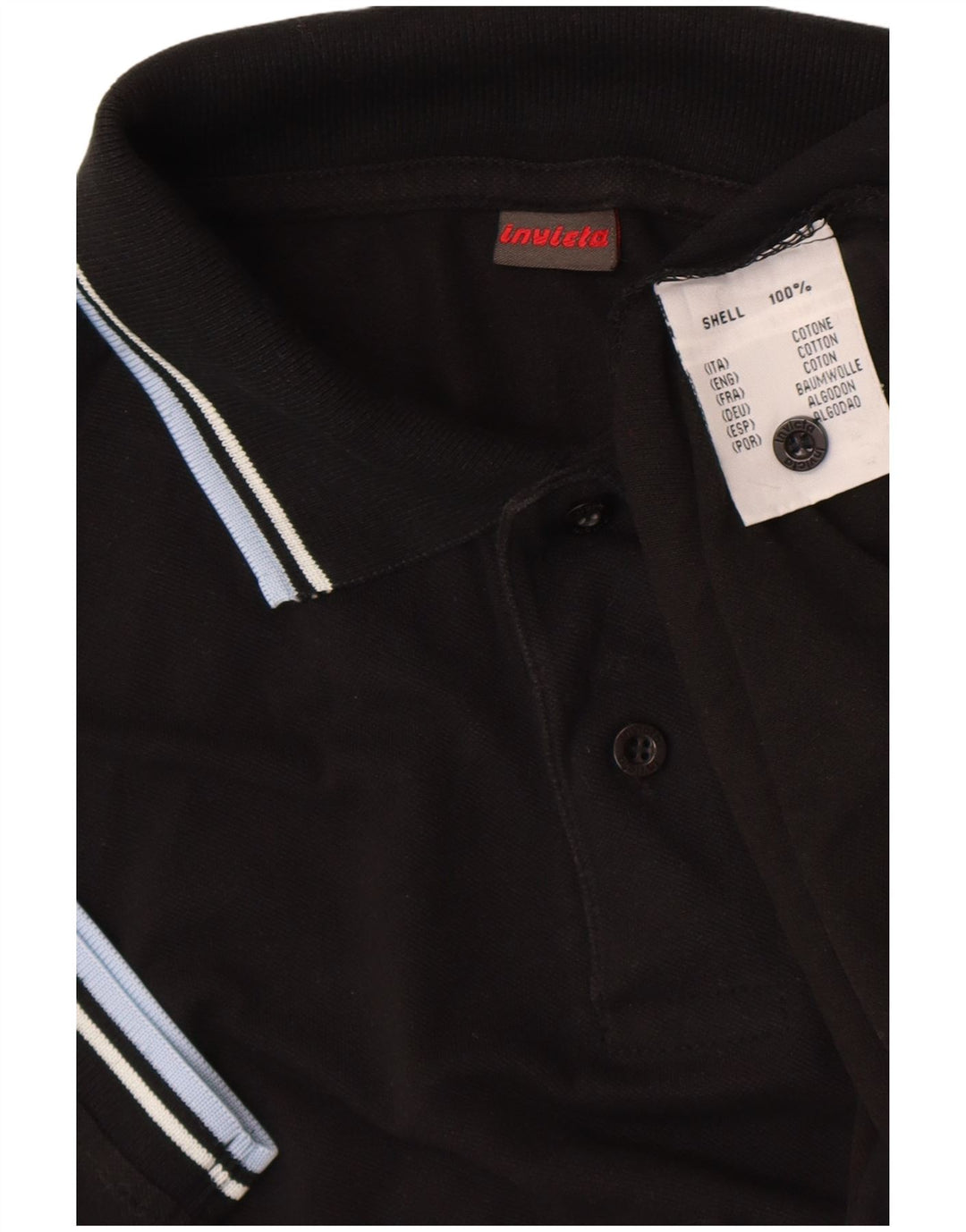 Invicta Polo Homme XL Noir Coton