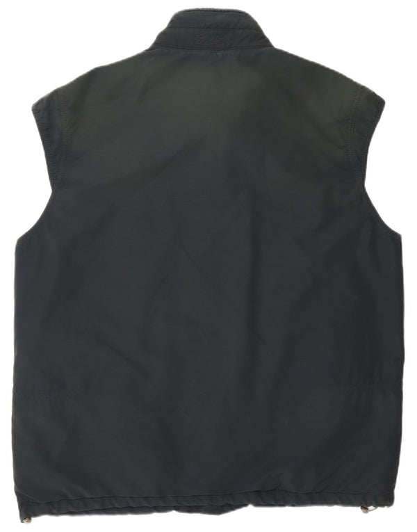 Loro Piana Gilet Homme UK 42 XL Laine Vierge Noire