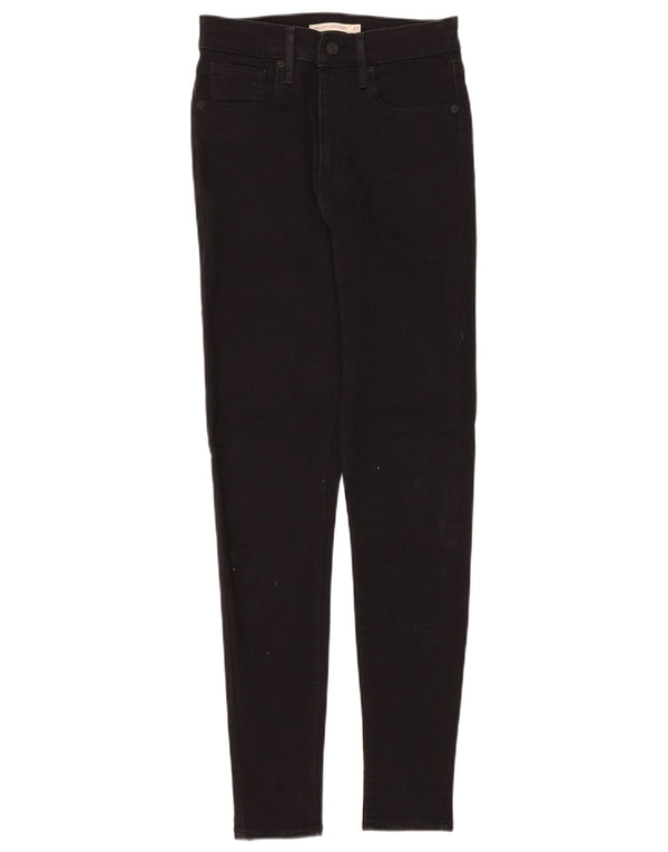 Levi's Jean Mile High Super Skinny W27 L30 Femme Noir Coton