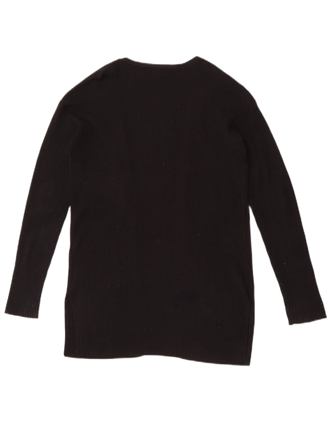 Marks & Spencer Pull cardigan ouvert surdimensionné pour femme UK 6 XS Noir