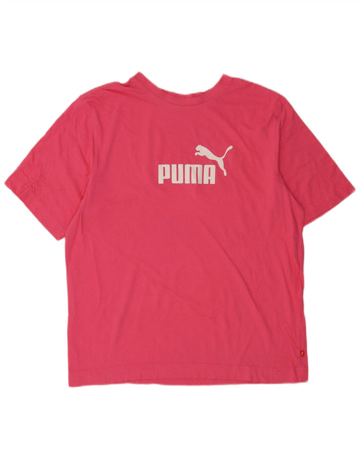 Puma T-Shirt Graphique Homme Grand Rose