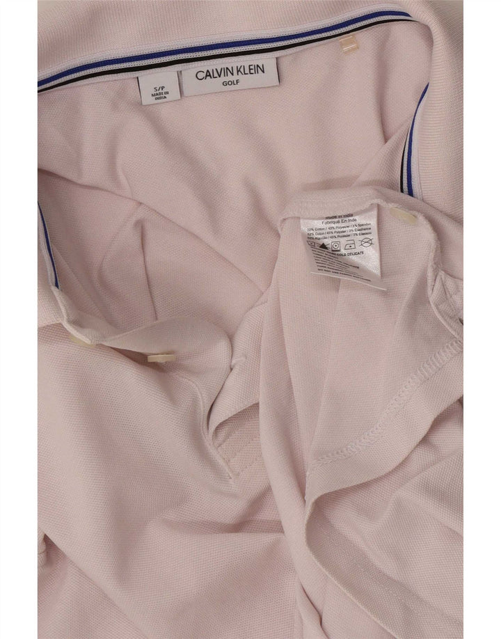 Calvin Klein Polo Homme Petit Rose Coton