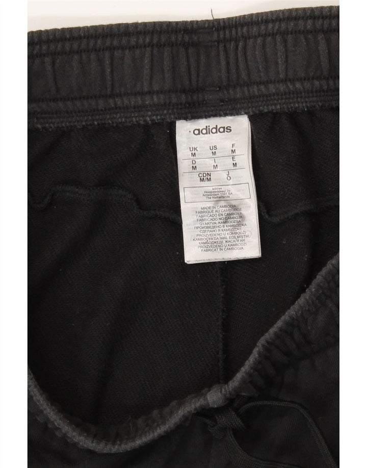 Adidas Short de sport pour homme en coton noir moyen