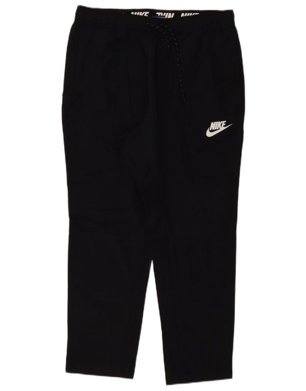 Nike Pantalon de survêtement pour femme UK 14 Large Noir Coton