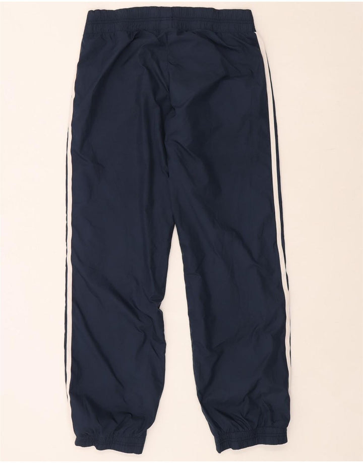 ADIDAS Pantalon de survêtement pour femme Joggers UK 10 Small Bleu Marine Polyamide
