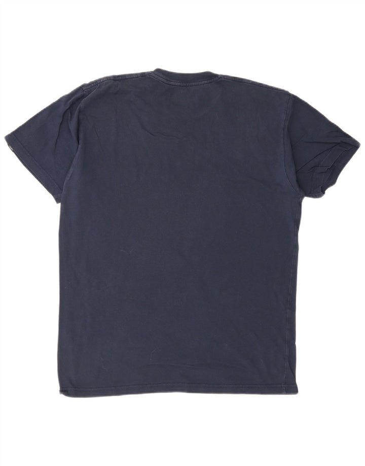 Vans T-shirt coupe classique pour homme en coton bleu marine moyen