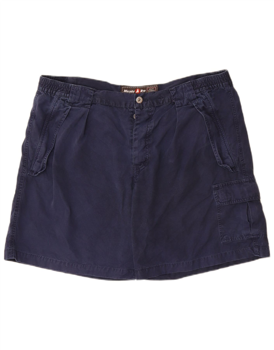 Murphy & Nye Short Cargo Homme W42 2XL Bleu Marine Coton