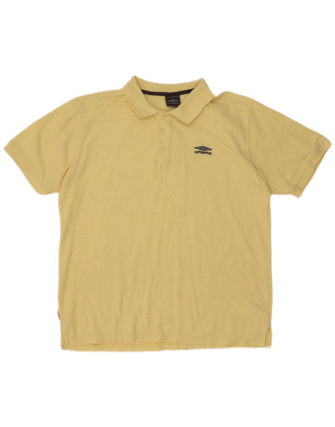 Umbro Polo Homme XL Jaune Polyester