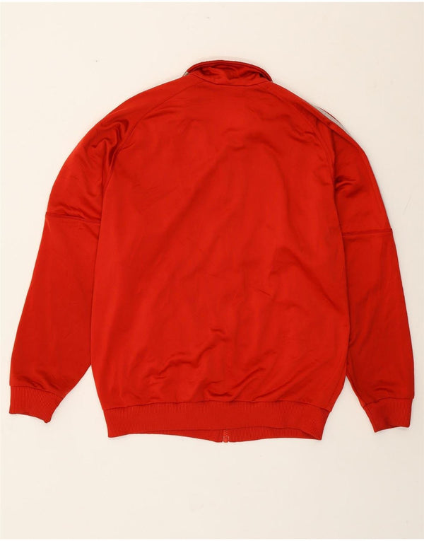 Adidas Veste de survêtement pour homme Rouge moyen Polyester