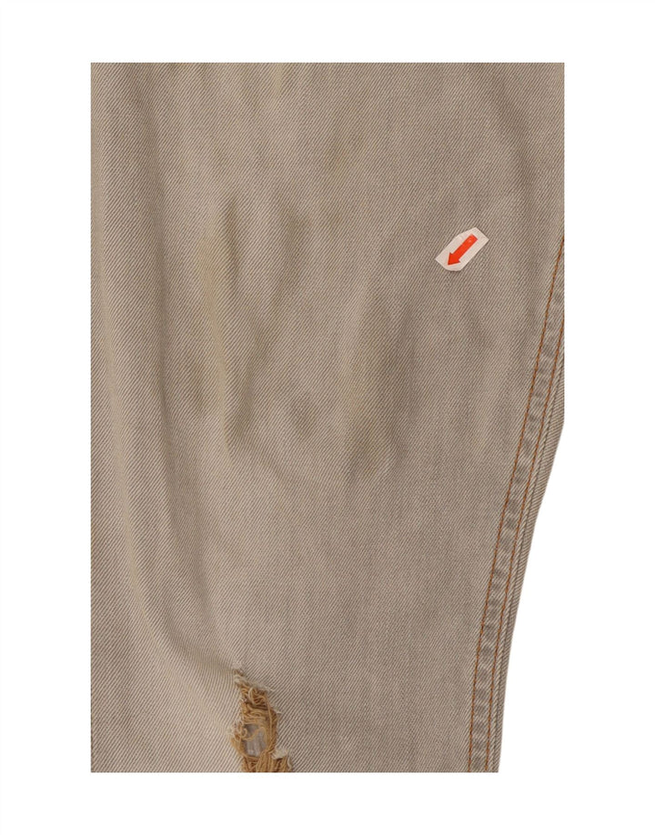 GUESS Jean skinny effet vieilli W32 L32 gris coton
