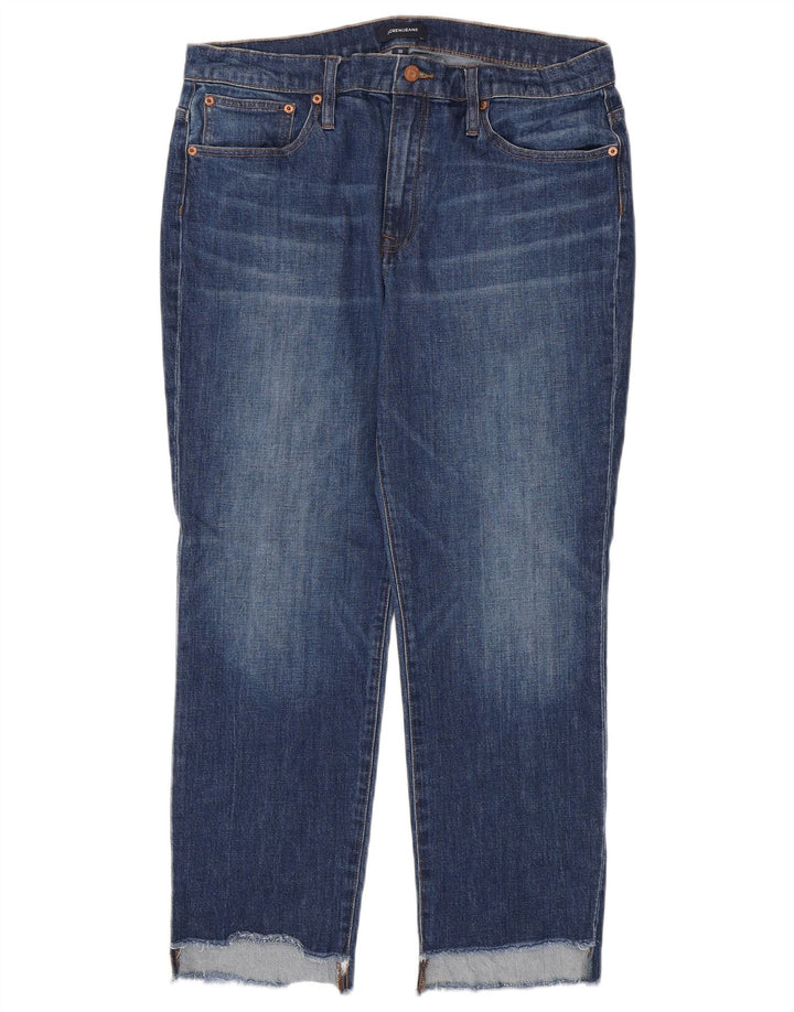 J. CREW Jean Droit Femme W30 L27 Bleu Coton