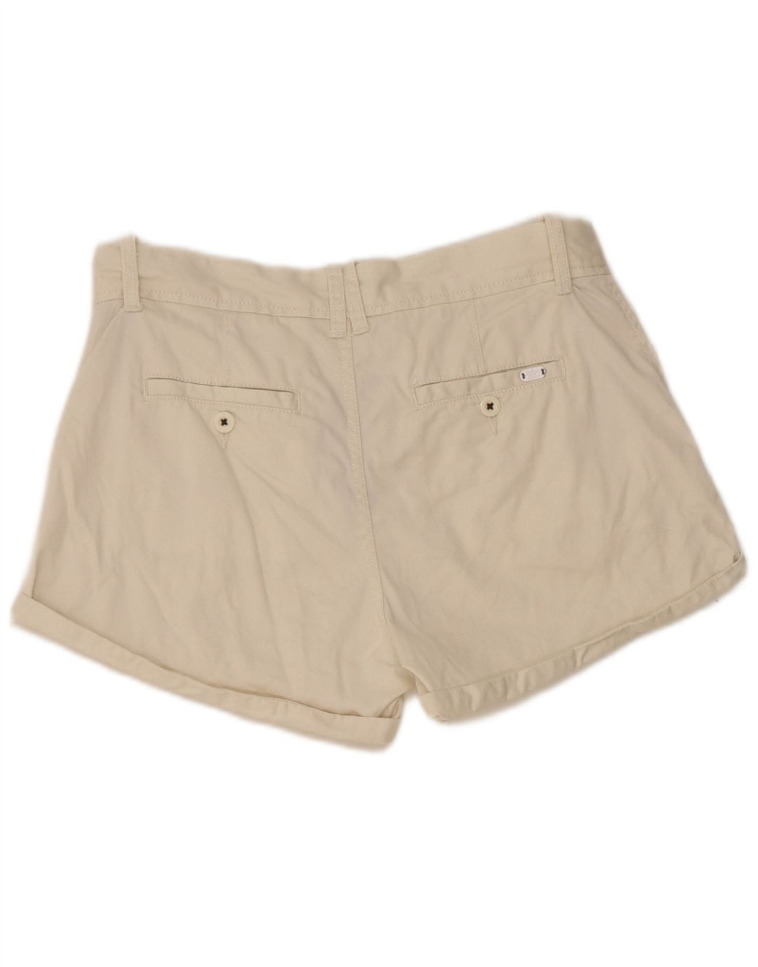 Tommy Hilfiger Short Chino Femme W28 Coton Beige Moyen