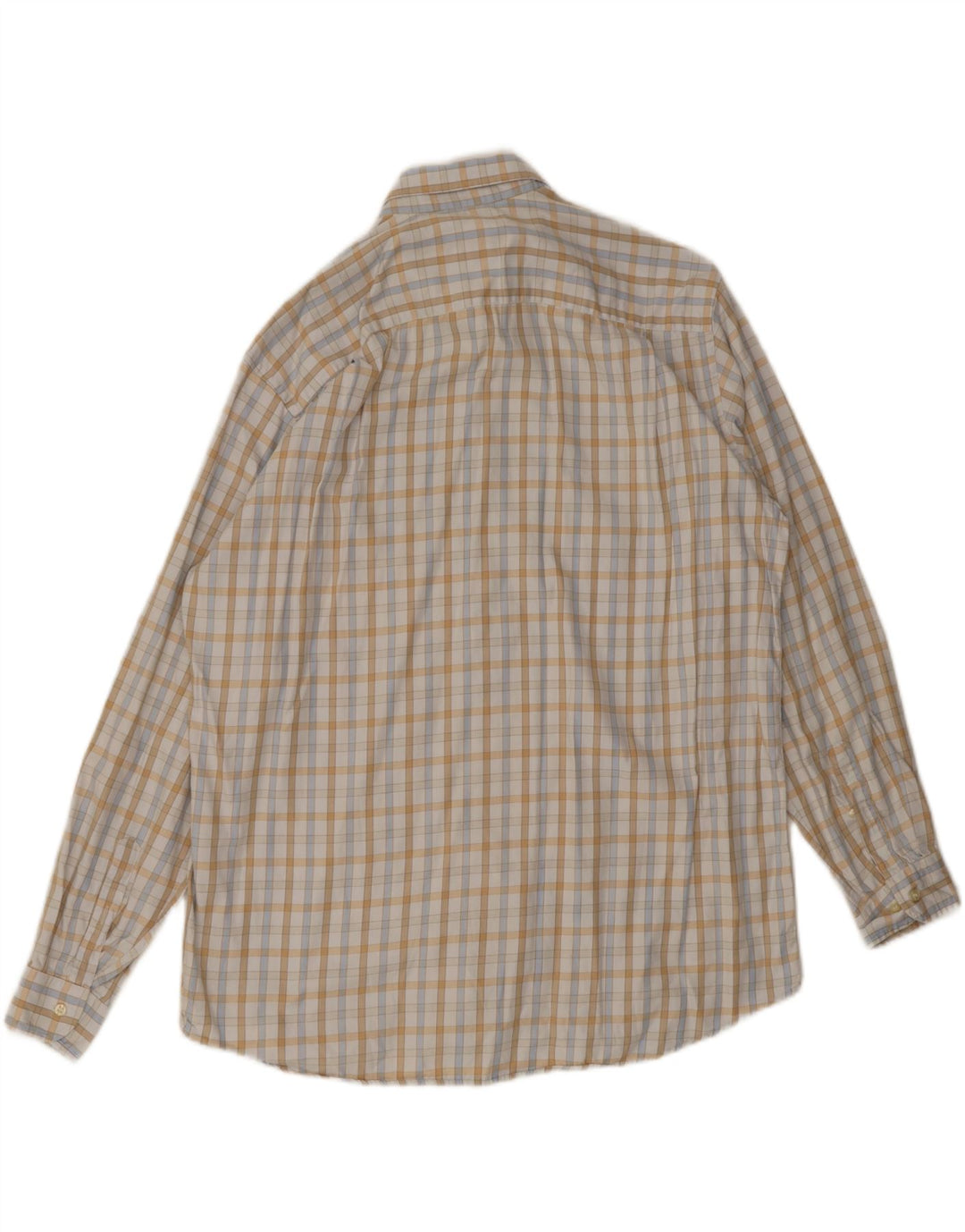 Lacoste Chemise Homme Taille 44 XL Off White Check