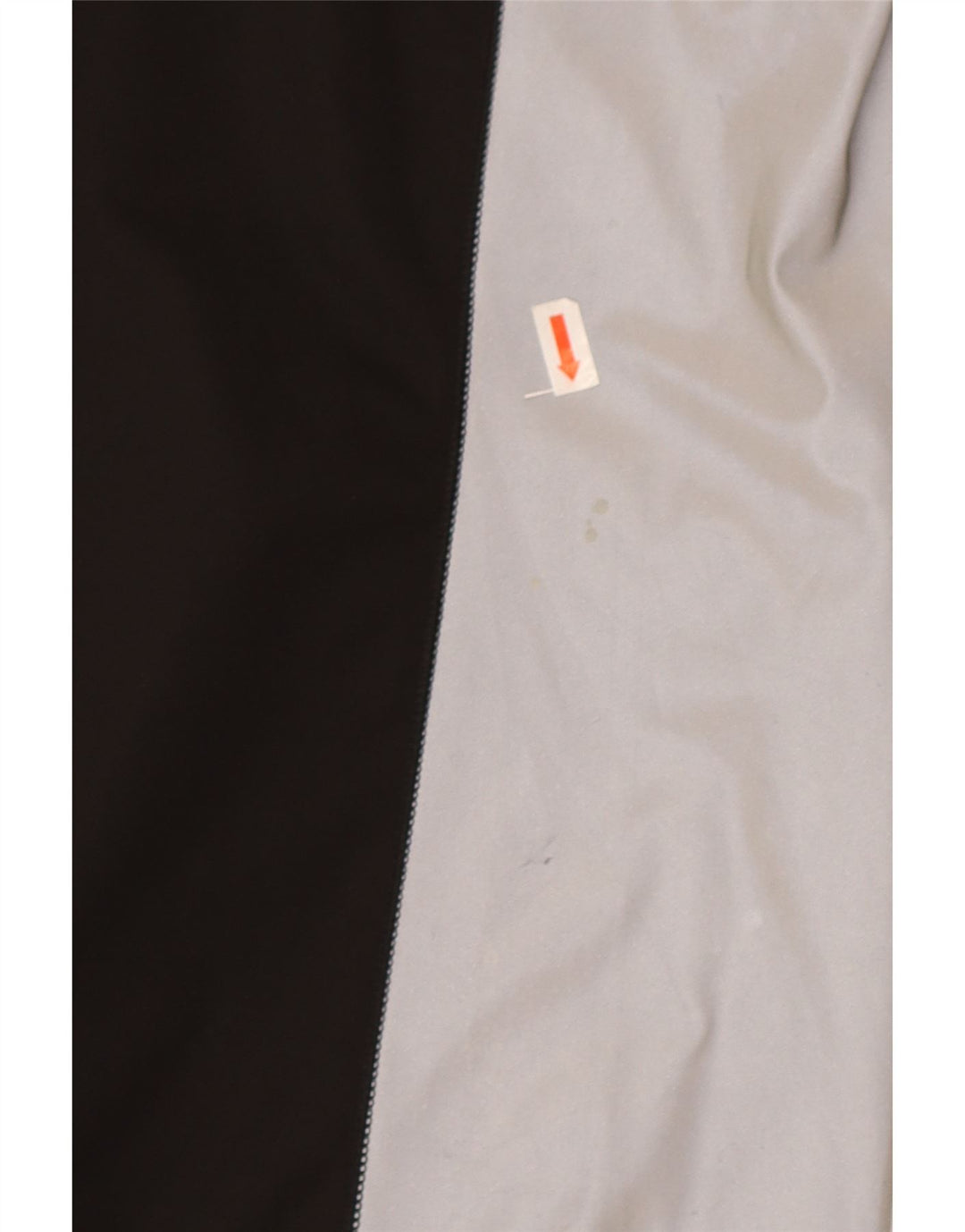 Skechers Veste de survêtement à capuche pour homme Large Noir Colorblock Polyester