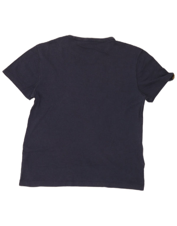 G-Star T-Shirt Graphique Homme Top 2XL Bleu Marine Coton