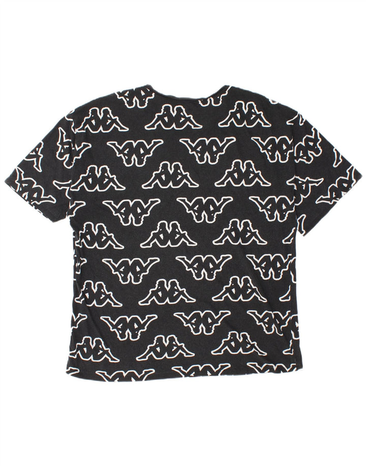 Kappa T-Shirt Tezenis Graphic Homme Noir Taille L