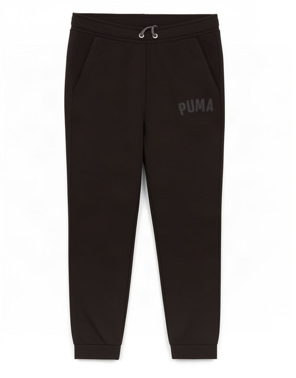 Puma Pantalon de survêtement graphique pour femme UK 12 Noir moyen