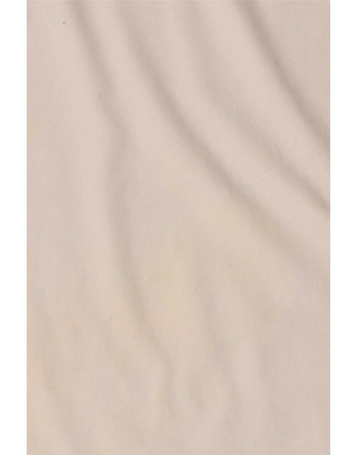Fat Face Haut Homme Manches Longues Petit Coton Blanc