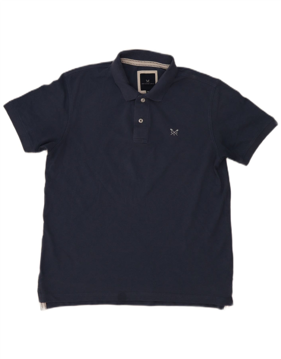Crew Clothing Polo Homme Bleu Marine Moyen Coton