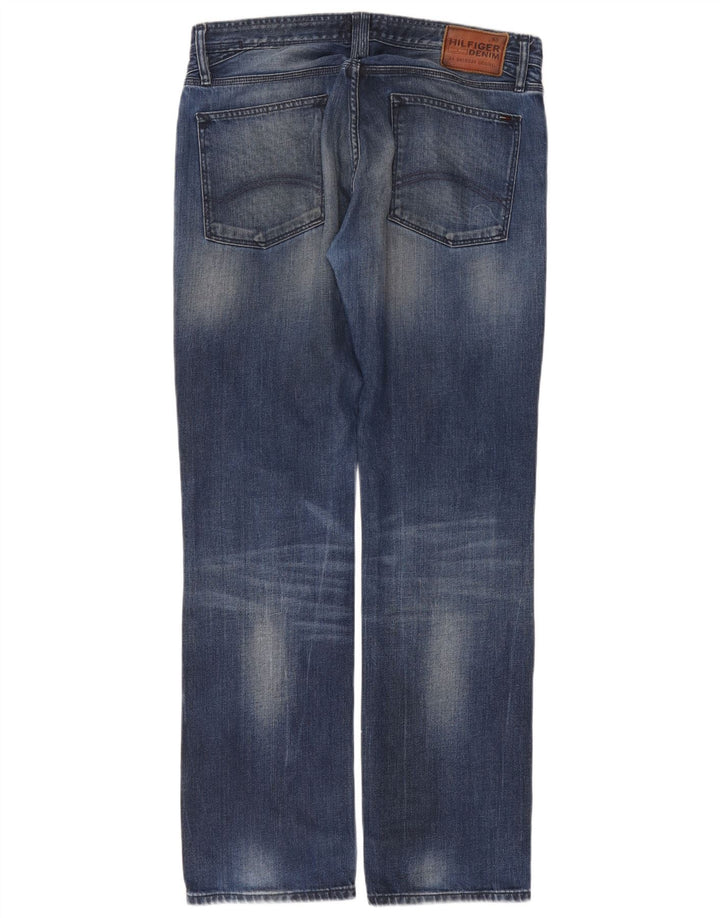 Tommy Hilfiger Jean droit homme W32 L34 bleu coton